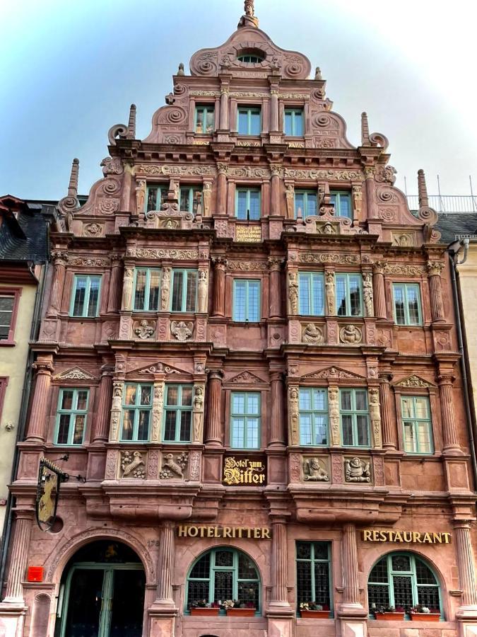 Hotel Zum Ritter St. Georg Heidelberg Bagian luar foto